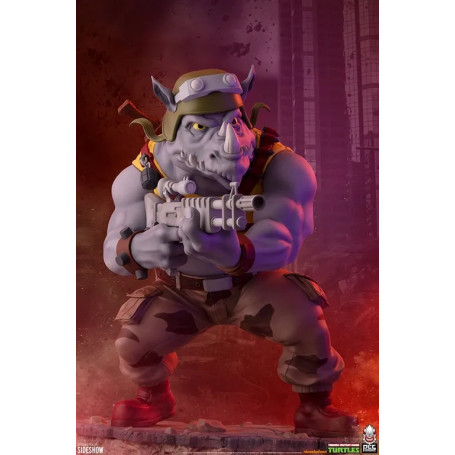 Premium Collectibles Studio PCS - Statua 1/4 di Rocksteady - Teenage Mutant Ninja Turtles TMNT