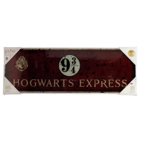 SD Toys - Poster in vetro di Harry Potter "Hogwarts Express