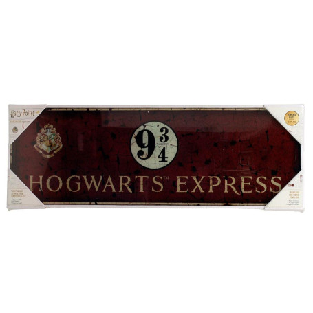 SD Toys - Poster in vetro di Harry Potter "Hogwarts Express