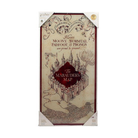 SD Toys - Poster in vetro di Harry Potter "Mappa dei Predoni