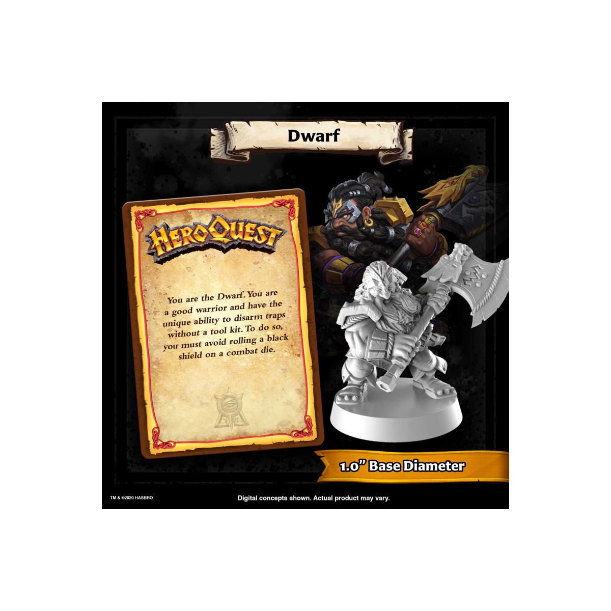 Hasbro - Gioco da tavolo HEROQUEST