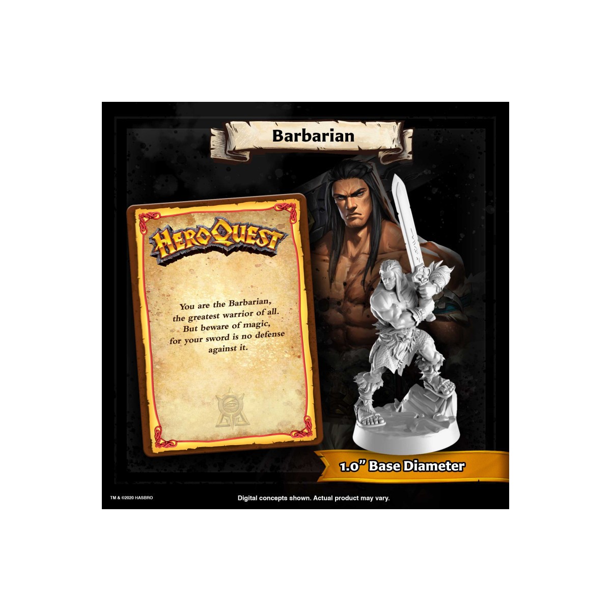Hasbro - Gioco da tavolo HEROQUEST