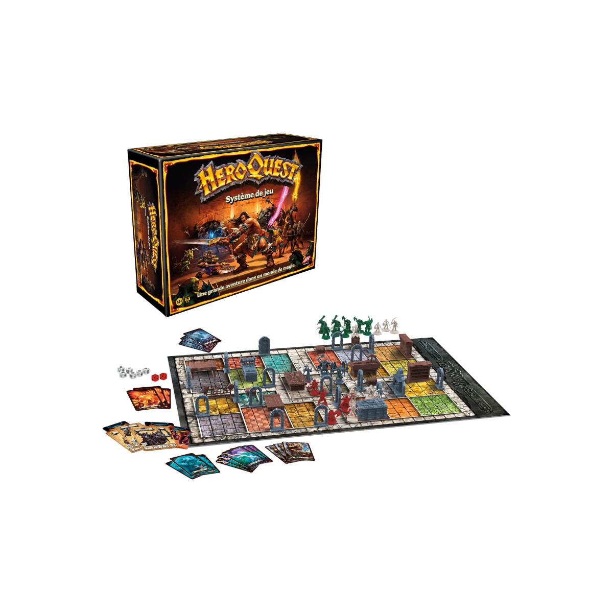 Hasbro - Gioco da tavolo HEROQUEST