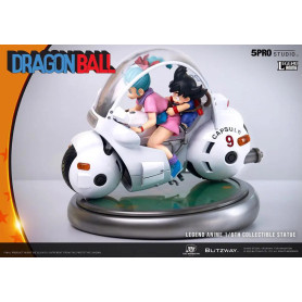 Blitzway X 5Pro Studio - Statua di bicicletta 1/6 della capsula n.9 di Dragon Ball Bulma