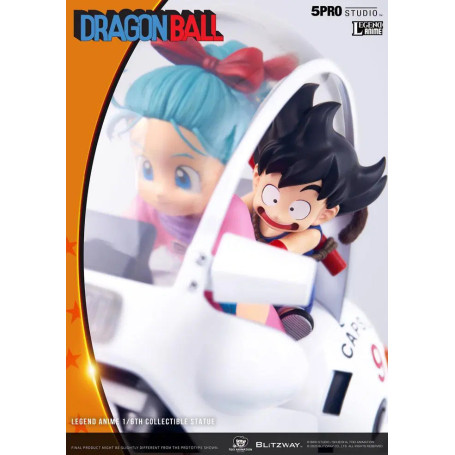 Blitzway X 5Pro Studio - Statua di bicicletta 1/6 della capsula n.9 di Dragon Ball Bulma