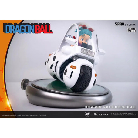 Blitzway X 5Pro Studio - Statua di bicicletta 1/6 della capsula n.9 di Dragon Ball Bulma