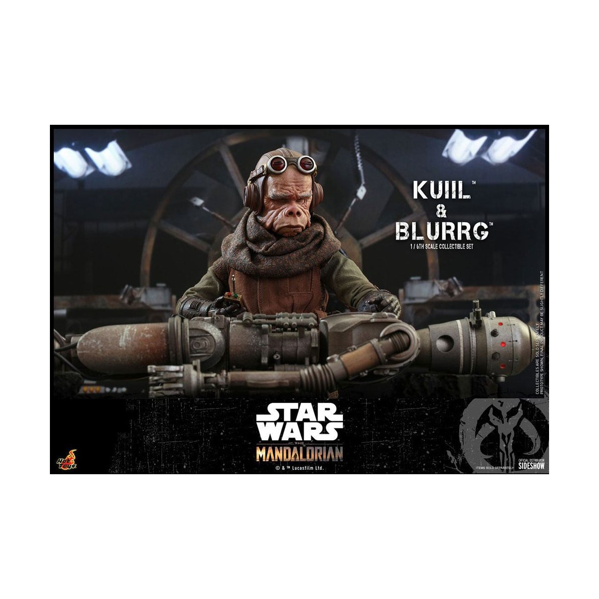 Hot Toys Star Wars - Kuiil e Blurrg - Il Mandaloriano
