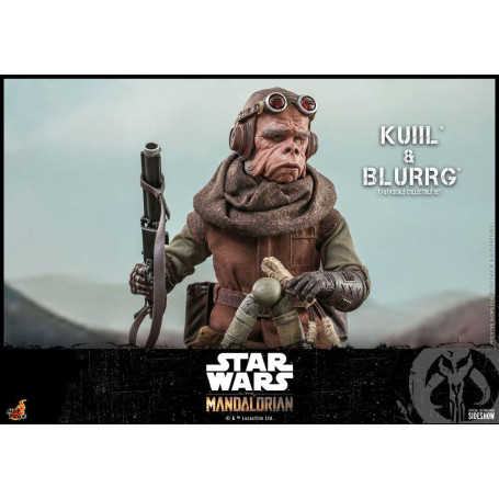 Hot Toys Star Wars - Kuiil e Blurrg - Il Mandaloriano