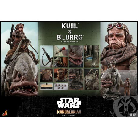 Hot Toys Star Wars - Kuiil e Blurrg - Il Mandaloriano