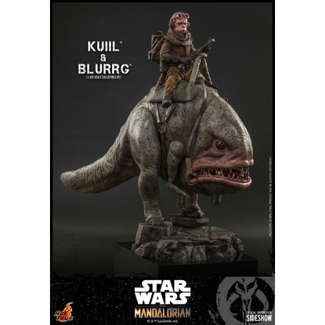 Hot Toys Star Wars - Kuiil e Blurrg - Il Mandaloriano