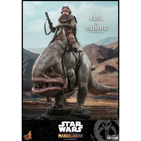 Hot Toys Star Wars - Kuiil e Blurrg - Il Mandaloriano