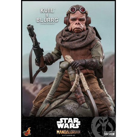 Hot Toys Star Wars - Kuiil e Blurrg - Il Mandaloriano