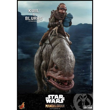 Hot Toys Star Wars - Kuiil e Blurrg - Il Mandaloriano