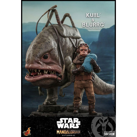 Hot Toys Star Wars - Kuiil e Blurrg - Il Mandaloriano