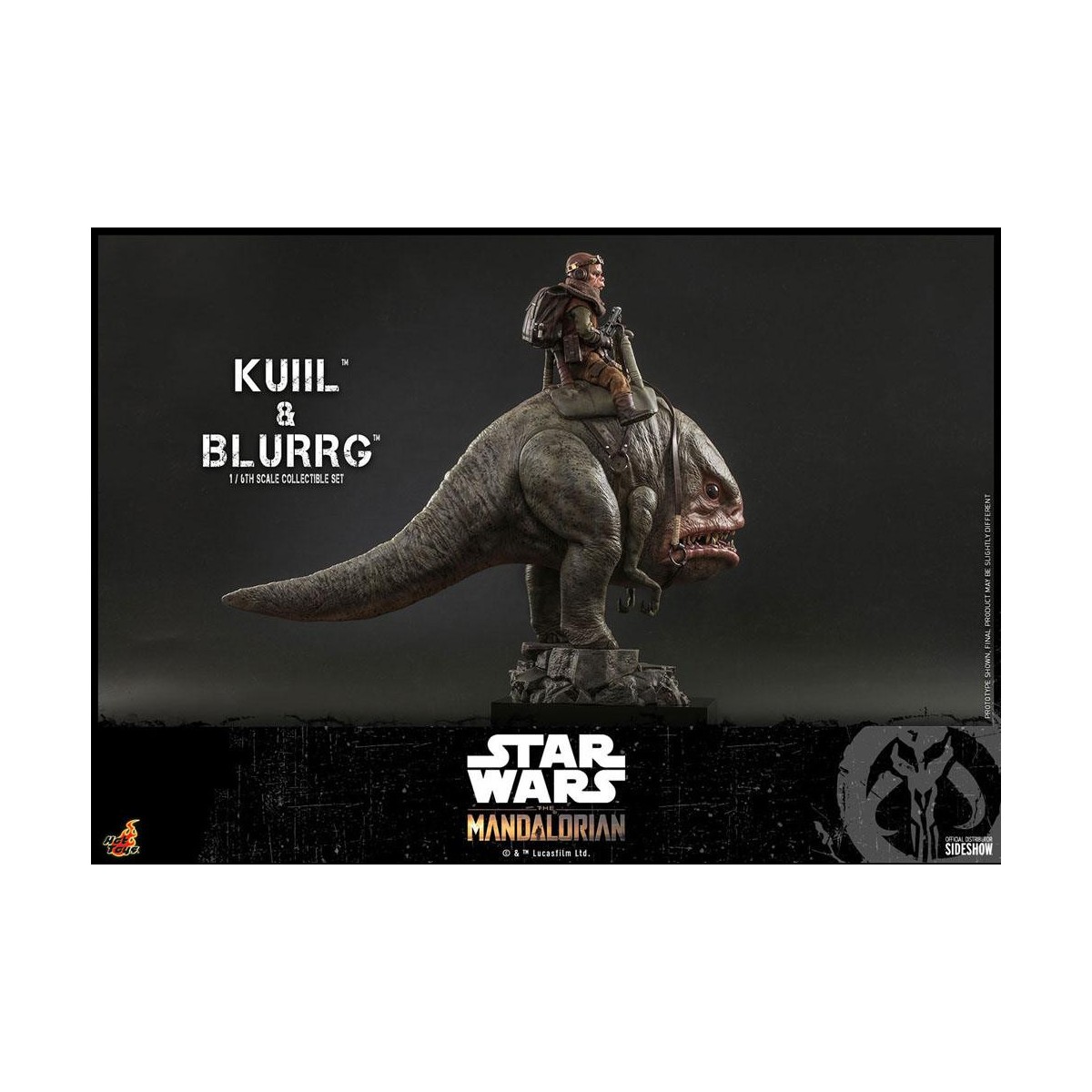 Hot Toys Star Wars - Kuiil e Blurrg - Il Mandaloriano