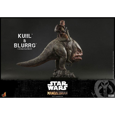 Hot Toys Star Wars - Kuiil e Blurrg - Il Mandaloriano