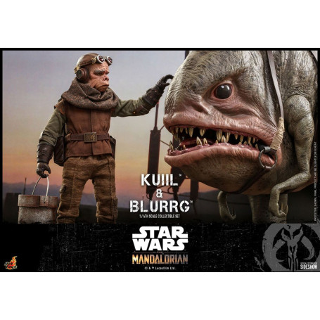 Hot Toys Star Wars - Kuiil e Blurrg - Il Mandaloriano