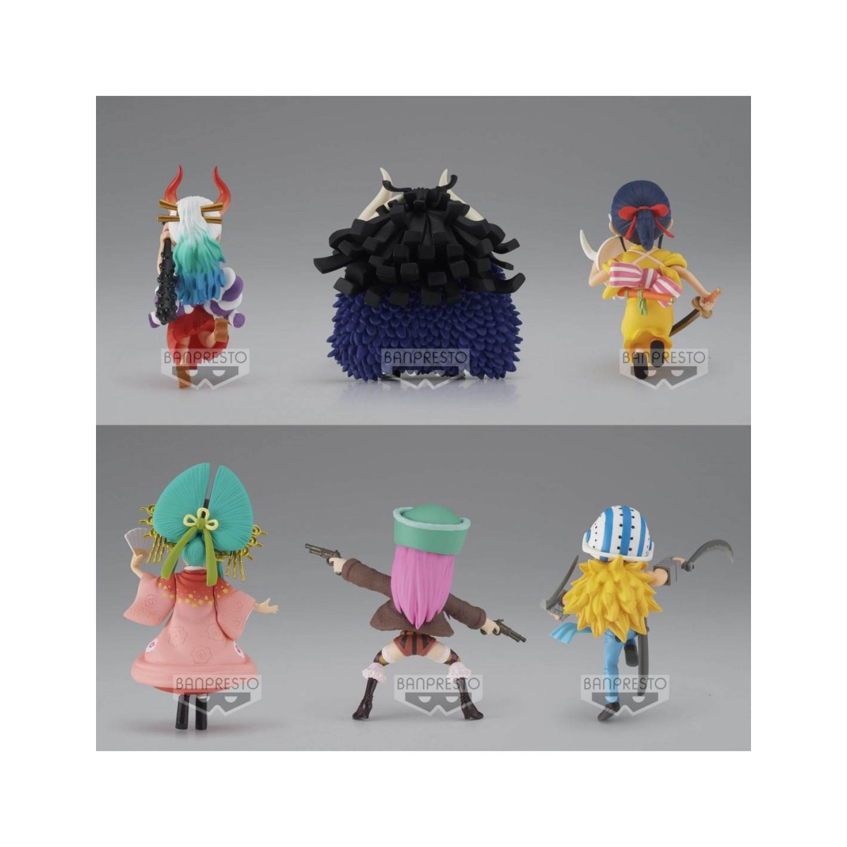 Banpresto One Piece - WCF I Grandi Pirati 100 Paesaggi Vol. 8 - Set di 6 figure