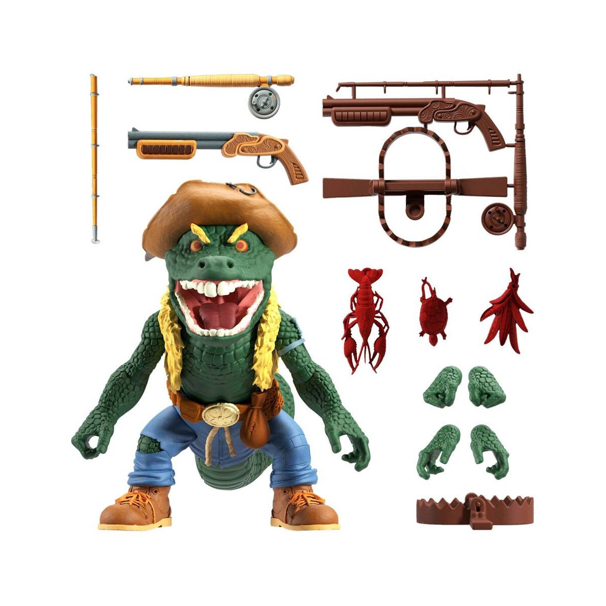 Super 7 - TMNT - Ultimates LEATHERHEAD - Teenage Mutant Ninja Turtles