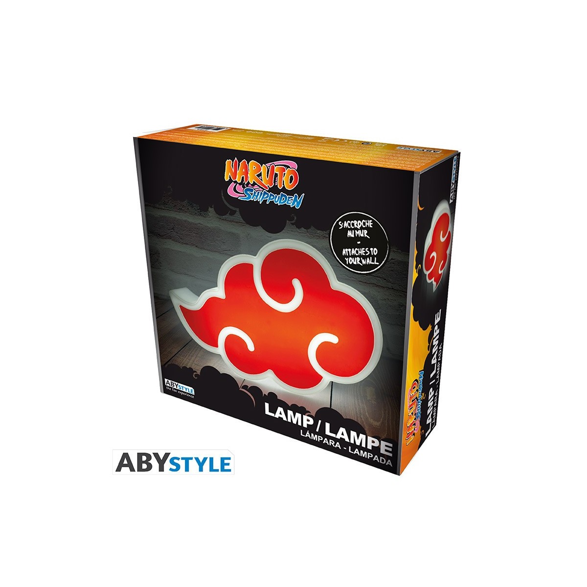 ABYstyle - NARUTO SHIPPUDEN - Lampada - Nuvola Akatsuki