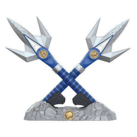 Hasbro - BLUE RANGER POWER LANCER 1:1 - Mighty Morphin Power Rangers Collezione Lampo