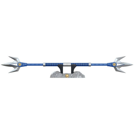 Hasbro - BLUE RANGER POWER LANCER 1:1 - Mighty Morphin Power Rangers Collezione Lampo