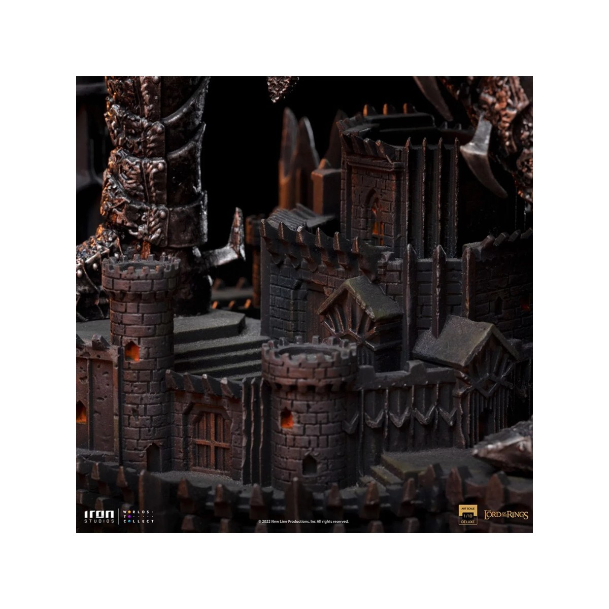 IRON STUDIOS - SAURON - Deluxe Art Scala 1/10 - Il Signore degli Anelli