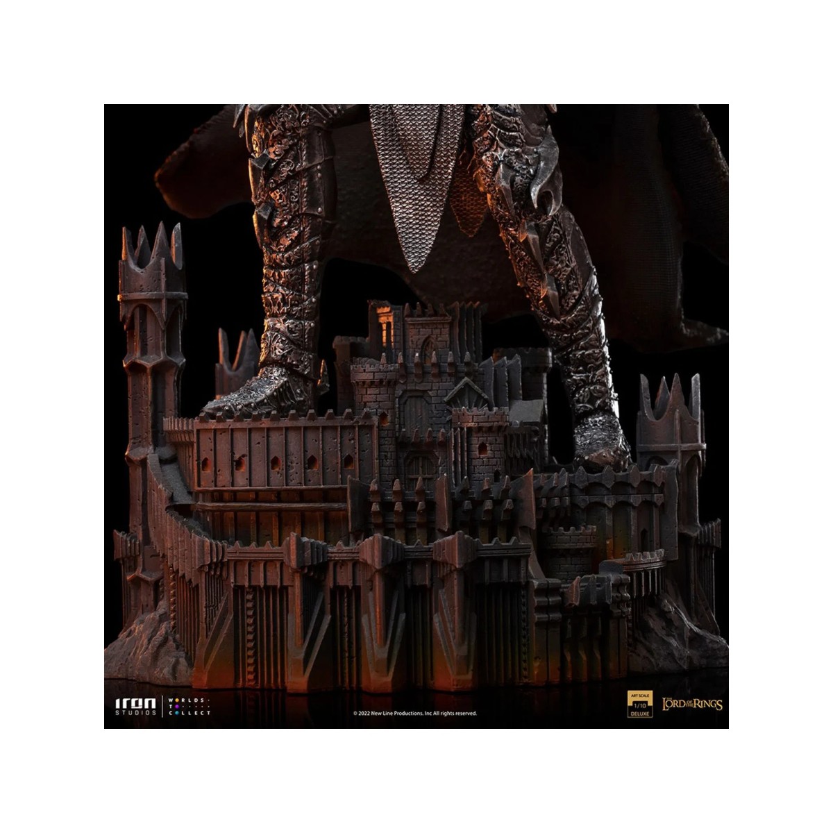 IRON STUDIOS - SAURON - Deluxe Art Scala 1/10 - Il Signore degli Anelli