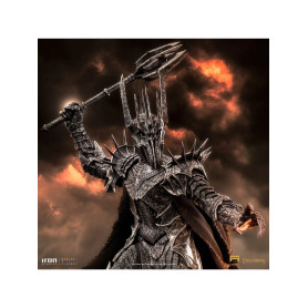 IRON STUDIOS - SAURON - Deluxe Art Scala 1/10 - Il Signore degli Anelli