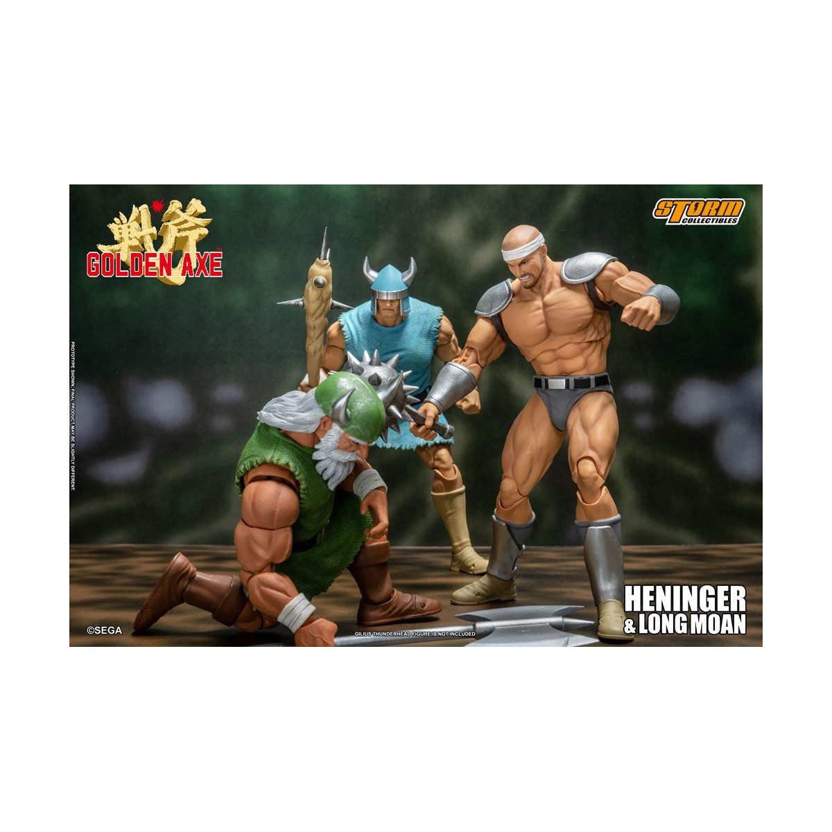 Storm Collectibles - Ascia d'oro - Heninger e Long Moan 2-pack 1/12