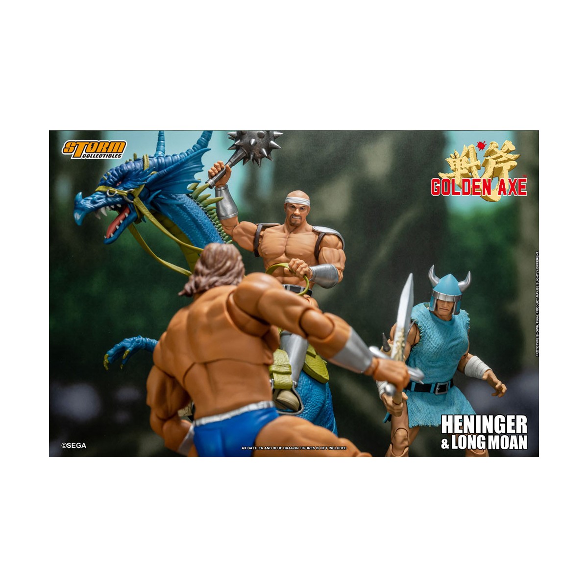 Storm Collectibles - Ascia d'oro - Heninger e Long Moan 2-pack 1/12