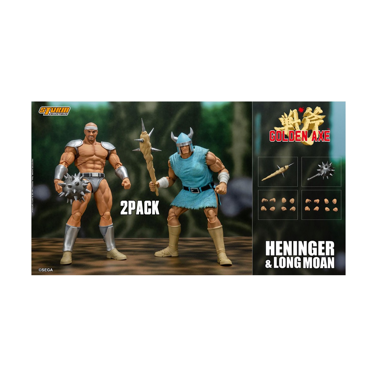 Storm Collectibles - Ascia d'oro - Heninger e Long Moan 2-pack 1/12