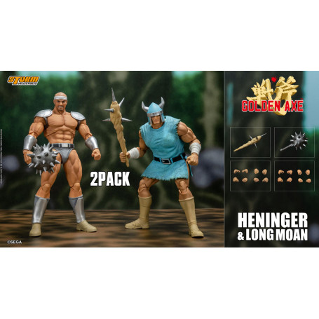Storm Collectibles - Ascia d'oro - Heninger e Long Moan 2-pack 1/12