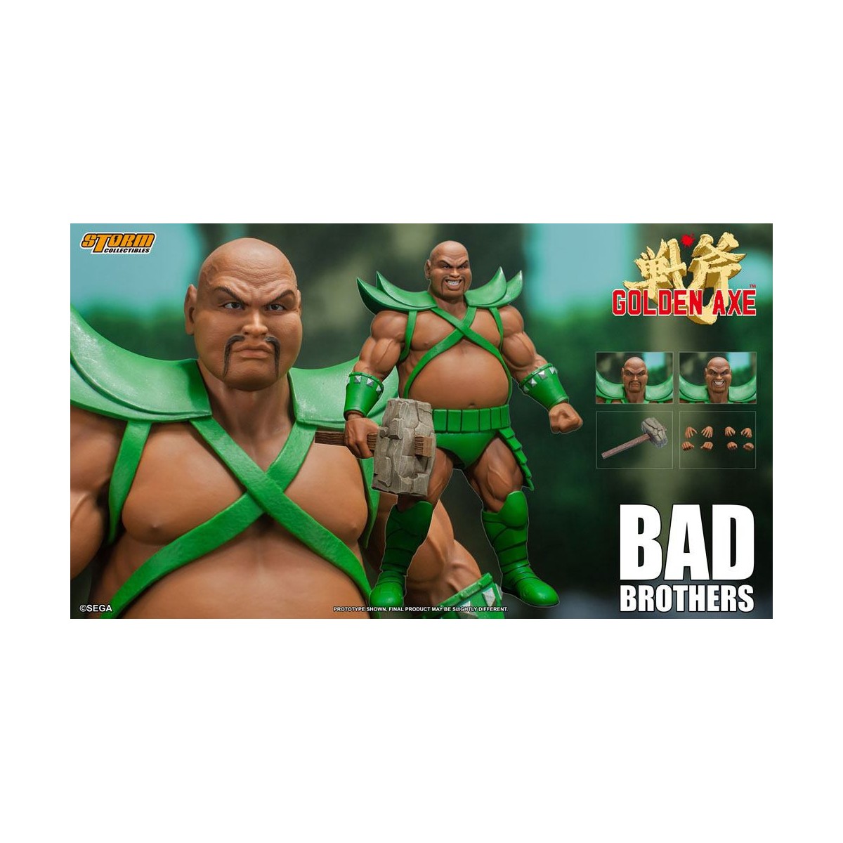 Storm Collectibles - Ascia d'oro - Bad Brothers 1/12