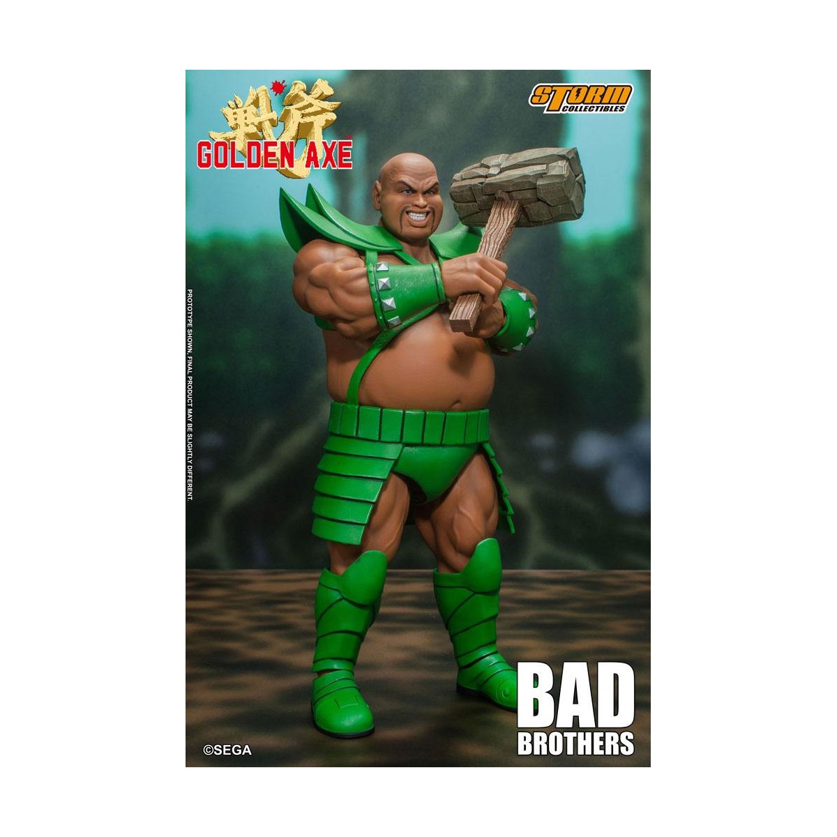 Storm Collectibles - Ascia d'oro - Bad Brothers 1/12