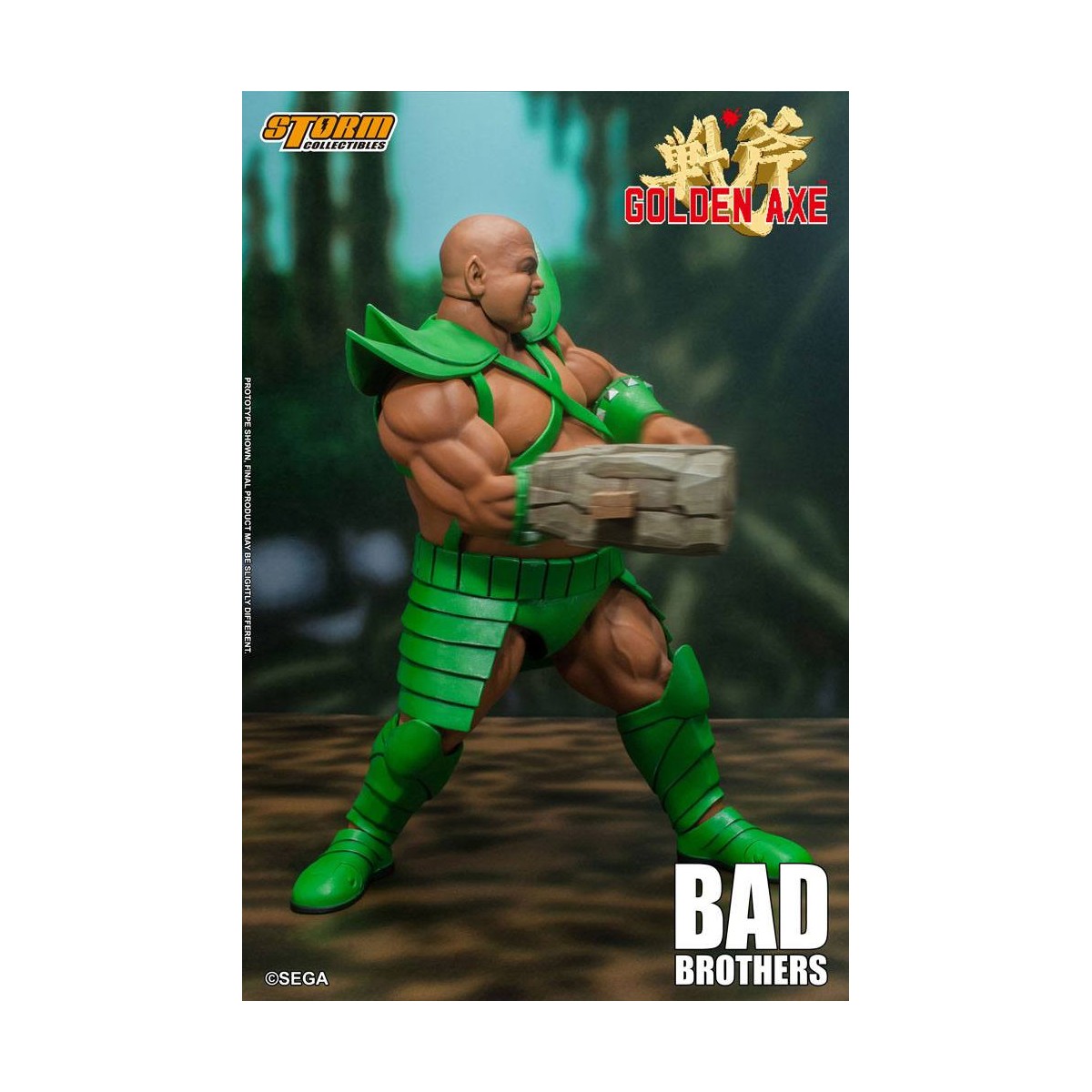 Storm Collectibles - Ascia d'oro - Bad Brothers 1/12