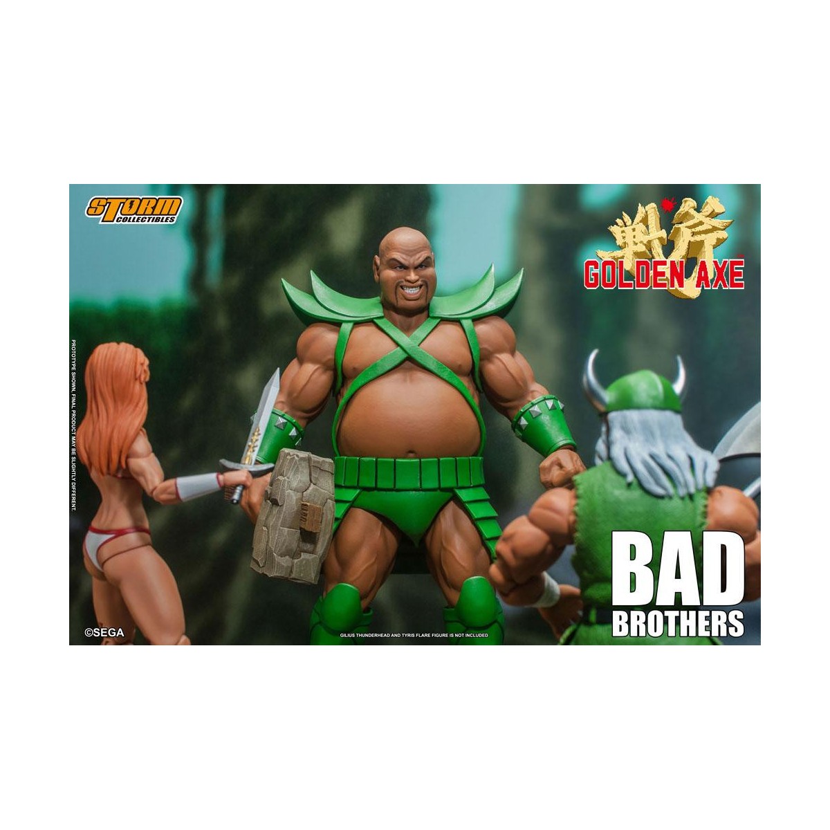 Storm Collectibles - Ascia d'oro - Bad Brothers 1/12