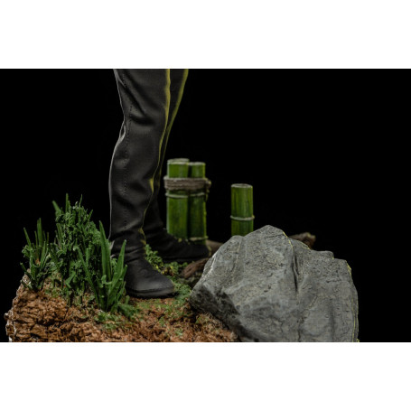 IRON STUDIOS - Luke Skywalker e Grogu Training 1:10 BDS Art Scale 1/10 - Star Wars Il Libro di Boba Fett