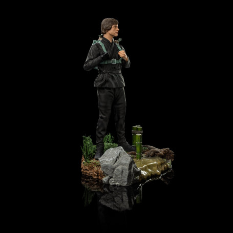 IRON STUDIOS - Luke Skywalker e Grogu Training 1:10 BDS Art Scale 1/10 - Star Wars Il Libro di Boba Fett