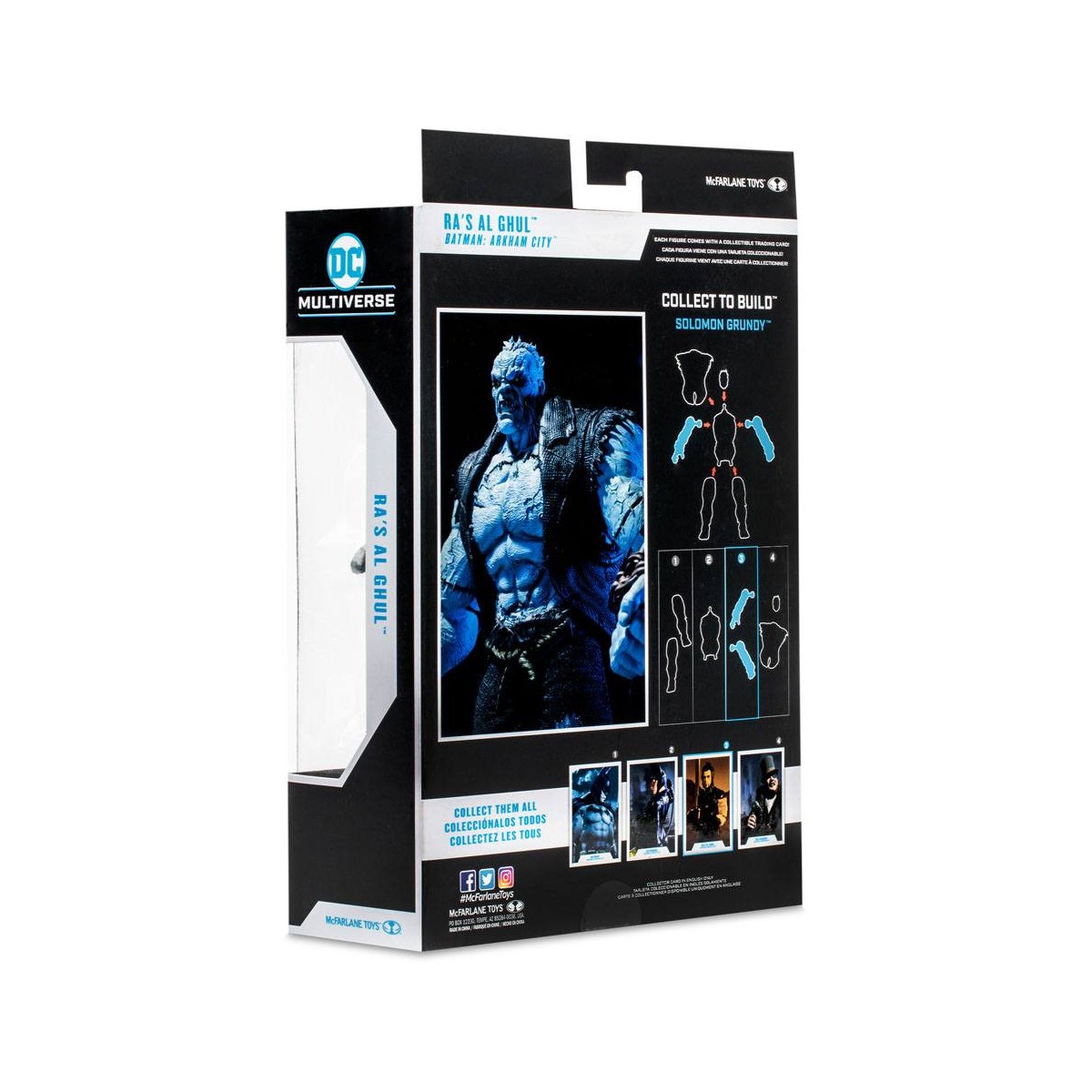 Mc Farlane DC Gaming - Ra's Al Ghul Arkham City 1/12 - Costruisci un Solomon Grundy