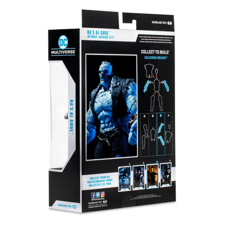 Mc Farlane DC Gaming - Ra's Al Ghul Arkham City 1/12 - Costruisci un Solomon Grundy