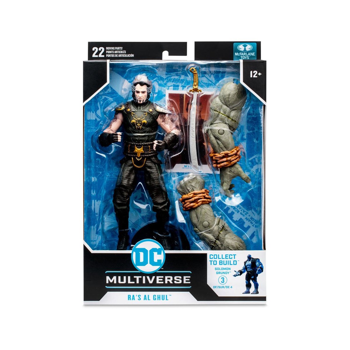Mc Farlane DC Gaming - Ra's Al Ghul Arkham City 1/12 - Costruisci un Solomon Grundy