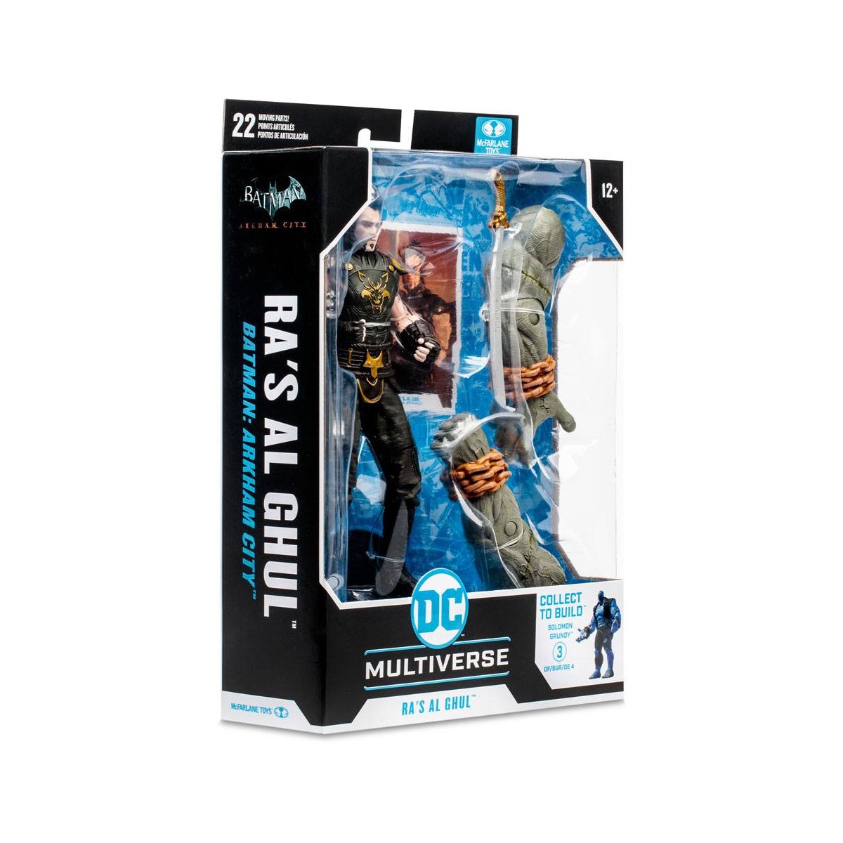 Mc Farlane DC Gaming - Ra's Al Ghul Arkham City 1/12 - Costruisci un Solomon Grundy