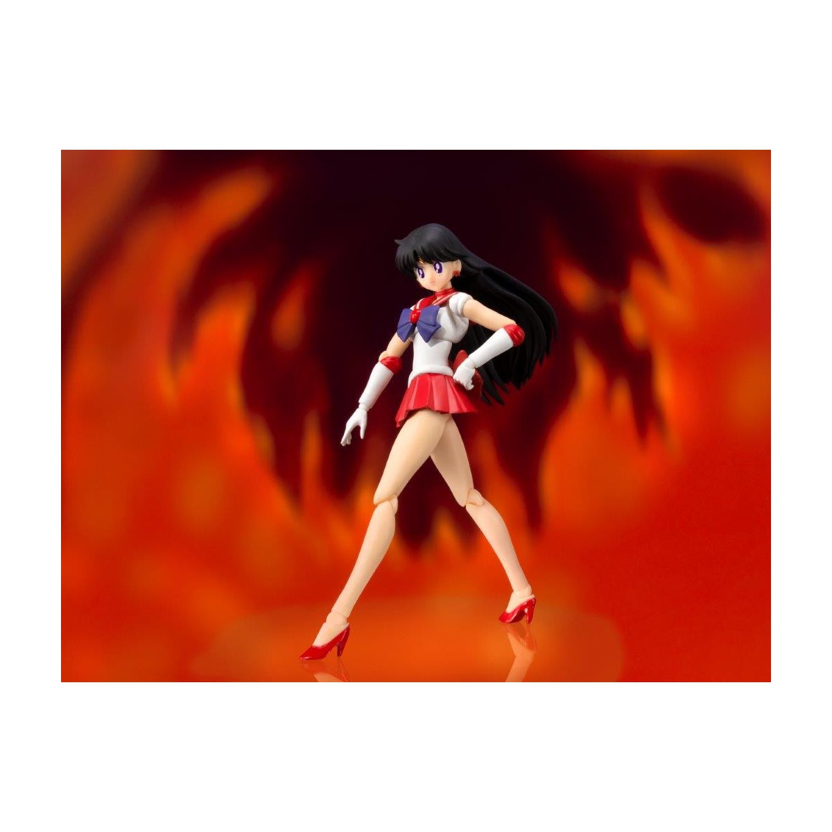 Bandai Sailor Moon SH Figuarts - Sailor Mars Edizione Anime a Colori