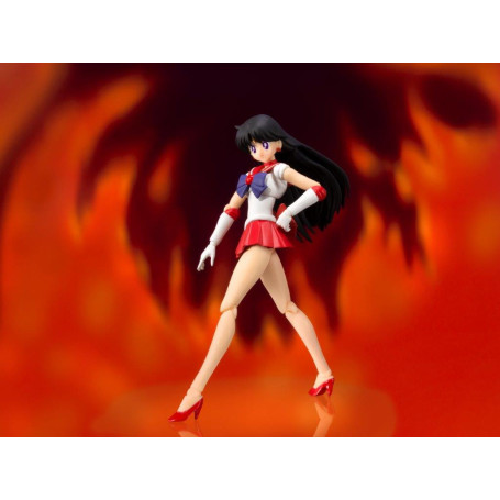 Bandai Sailor Moon SH Figuarts - Sailor Mars Edizione Anime a Colori
