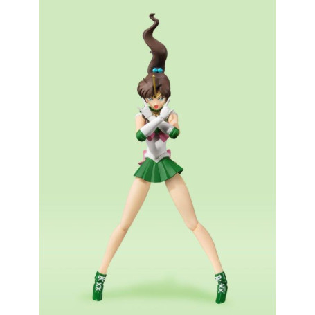 Bandai Sailor Moon SH Figuarts - Sailor Jupiter Anime Edizione Colore