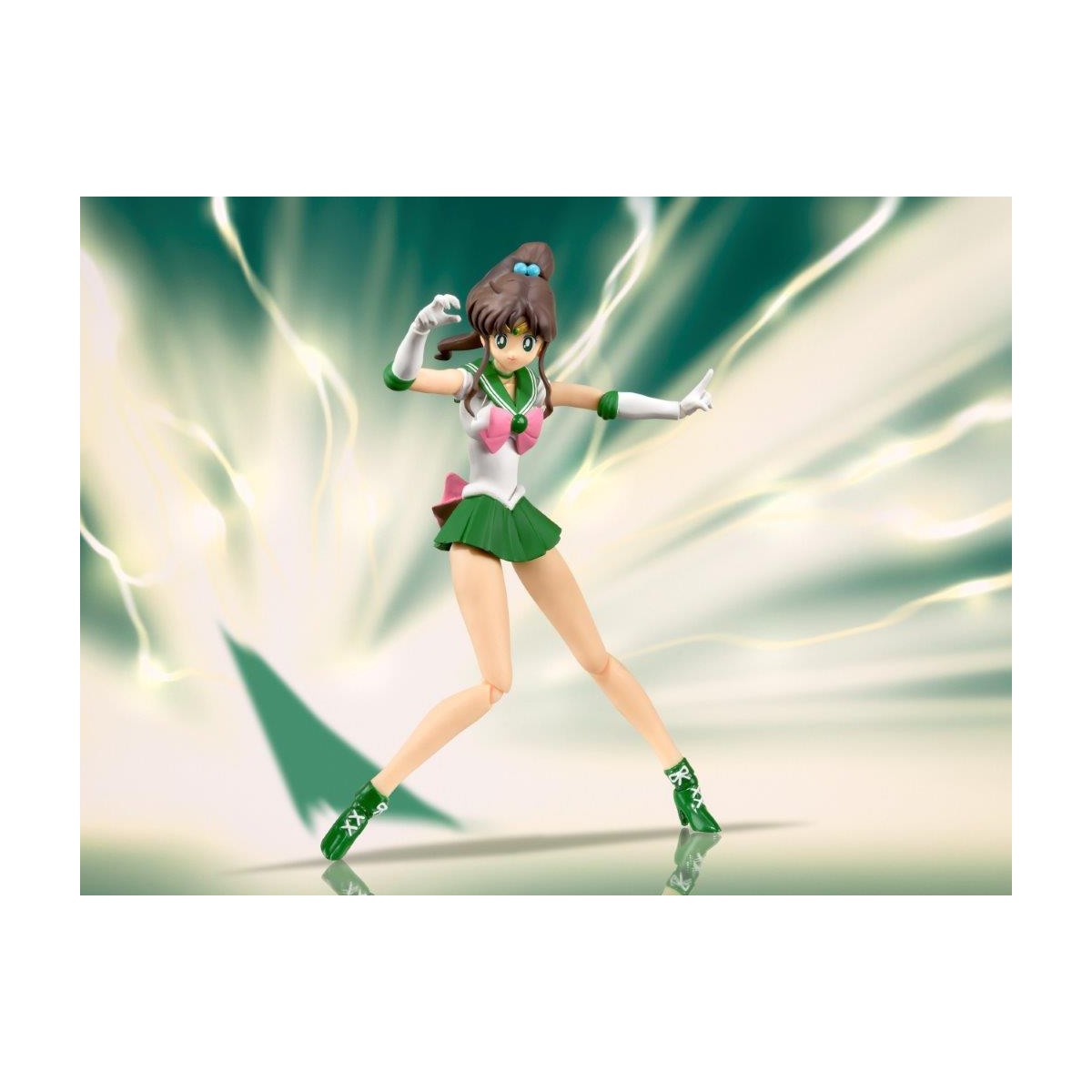 Bandai Sailor Moon SH Figuarts - Sailor Jupiter Anime Edizione Colore