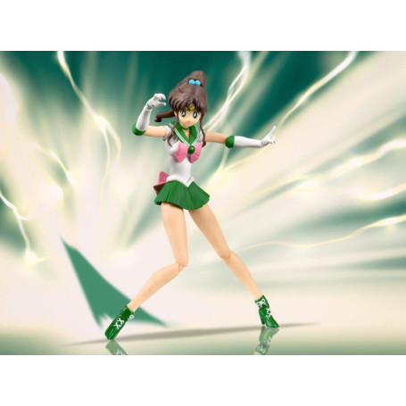 Bandai Sailor Moon SH Figuarts - Sailor Jupiter Anime Edizione Colore