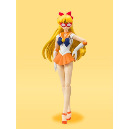 Bandai Sailor Moon SH Figuarts - Sailor Venus Anime Edizione Colore