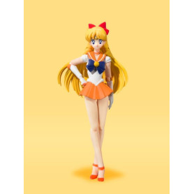 Bandai Sailor Moon SH Figuarts - Sailor Venus Anime Edizione Colore